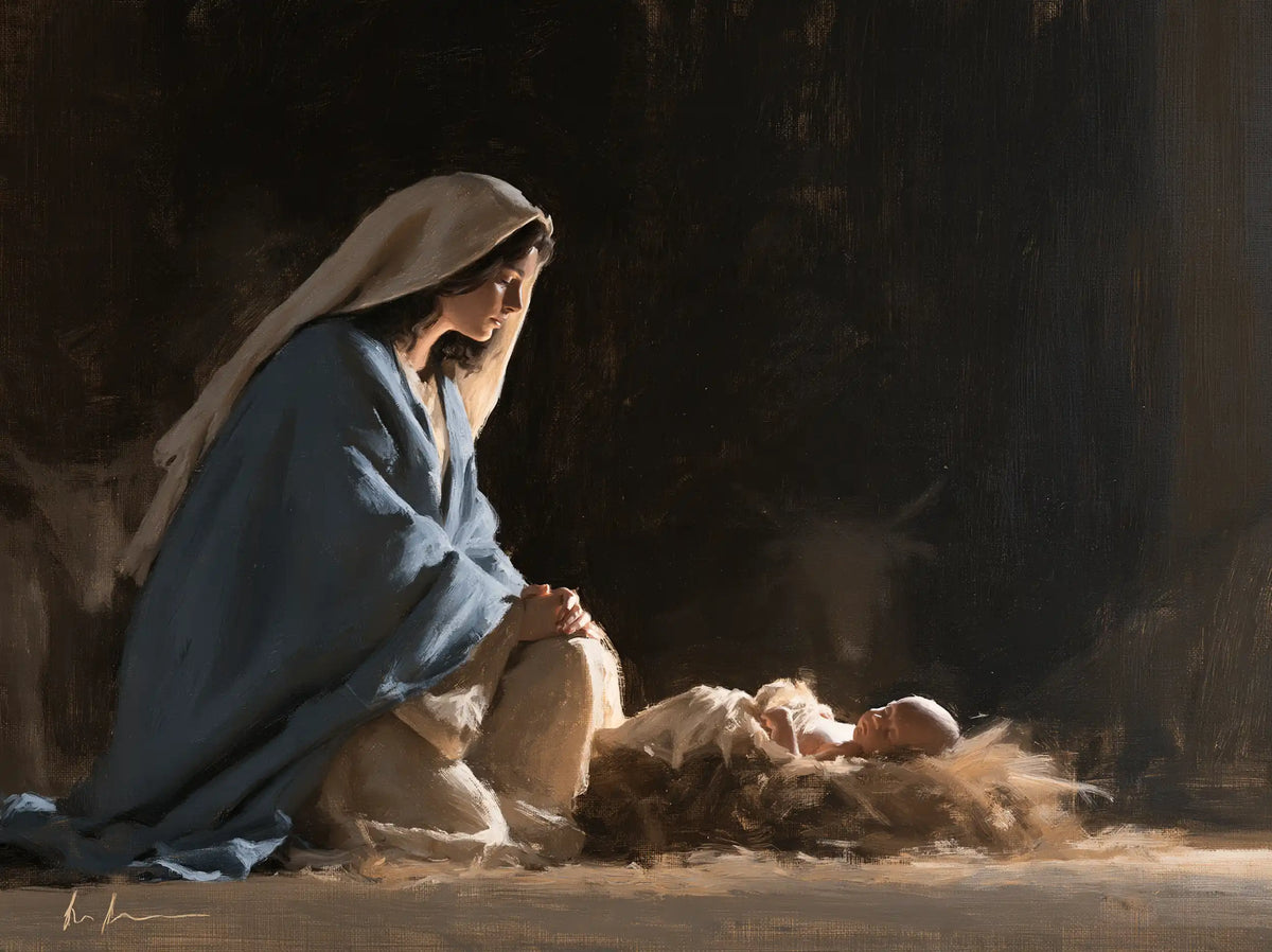 The Nativity — The Little Sleep Upon the Straw