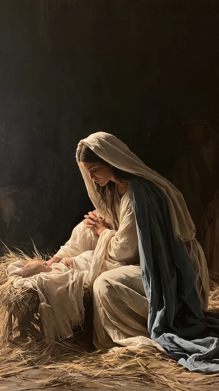 The Nativity — The Prayer Above the Golden Strands