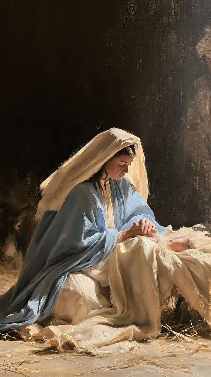 The Nativity — The Pale Veil at the Threshold of Day