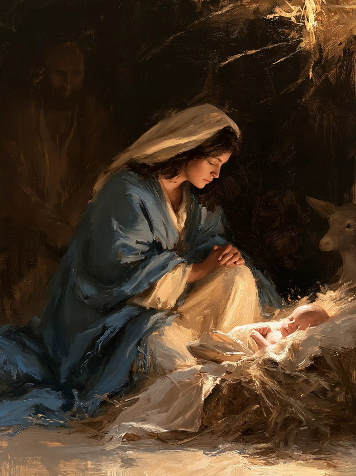 The Nativity — Sleep Beneath the Straw Roof