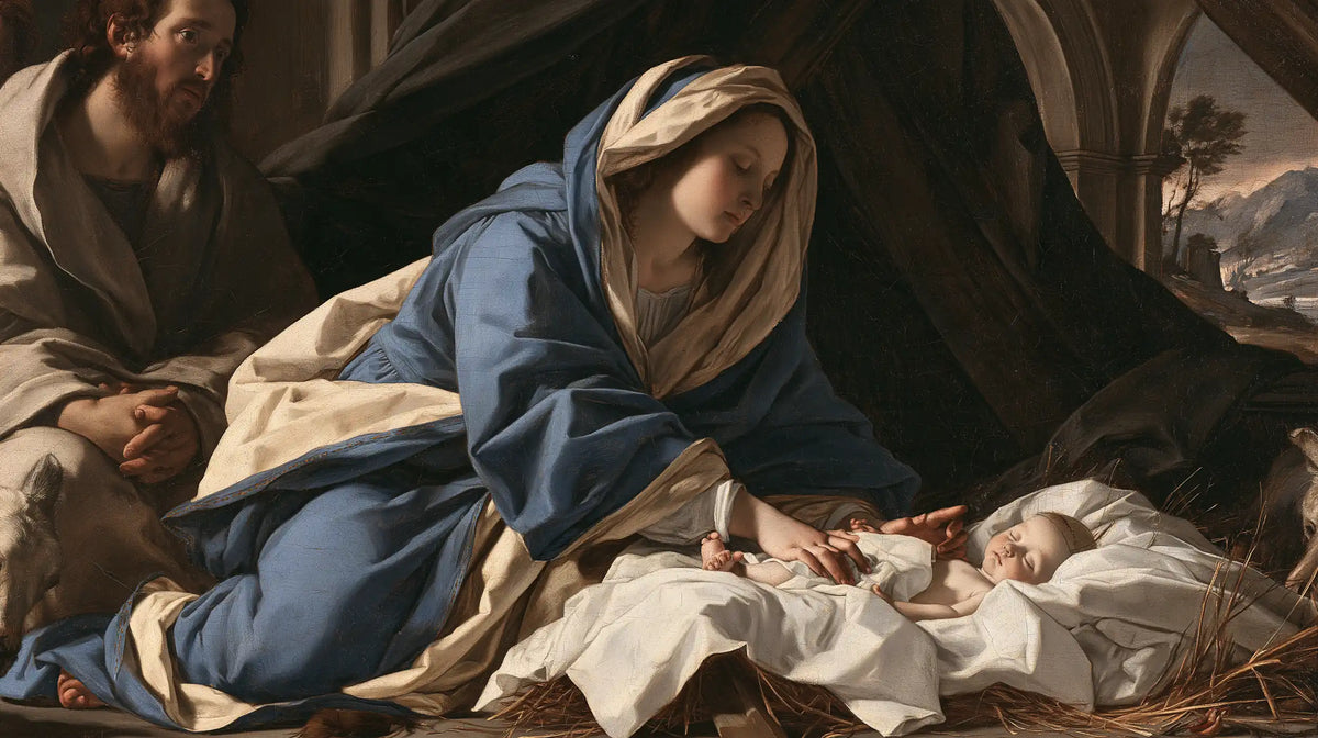 The Nativity — Hands Upon the Folds of Repose