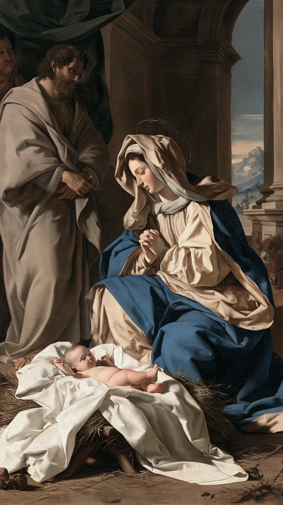 The Nativity — The Cradle in the Shadow of the Arch