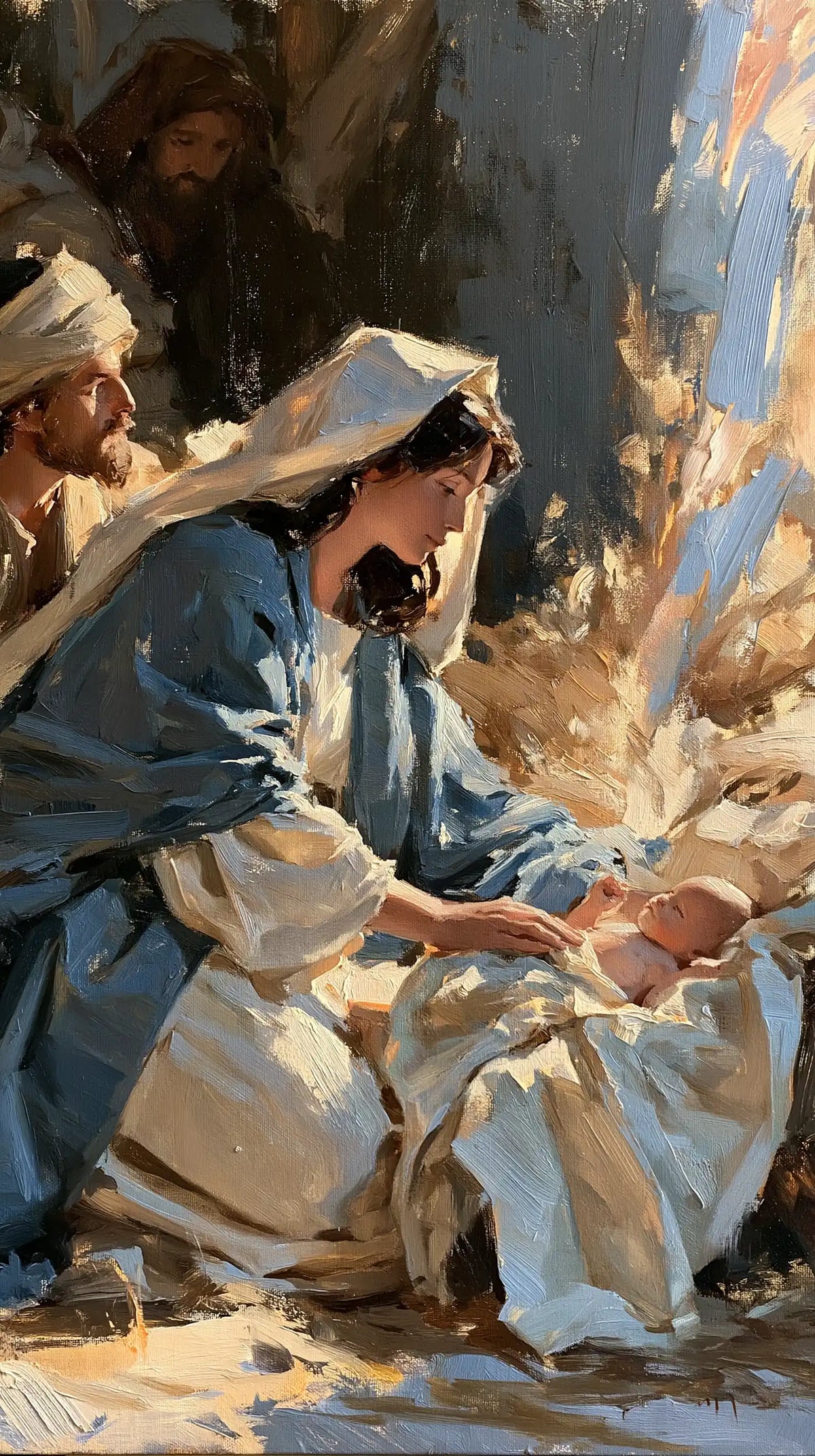 The Nativity — The Caress Beneath the Heavenly Opening