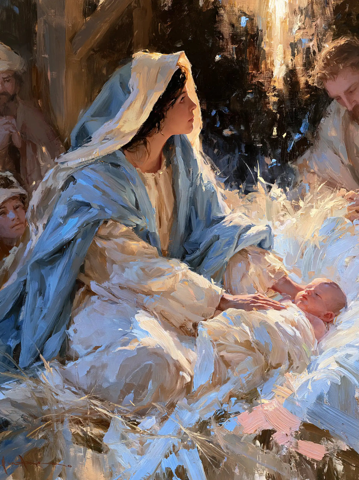 The Nativity — The Gaze Towards the Suspended Light