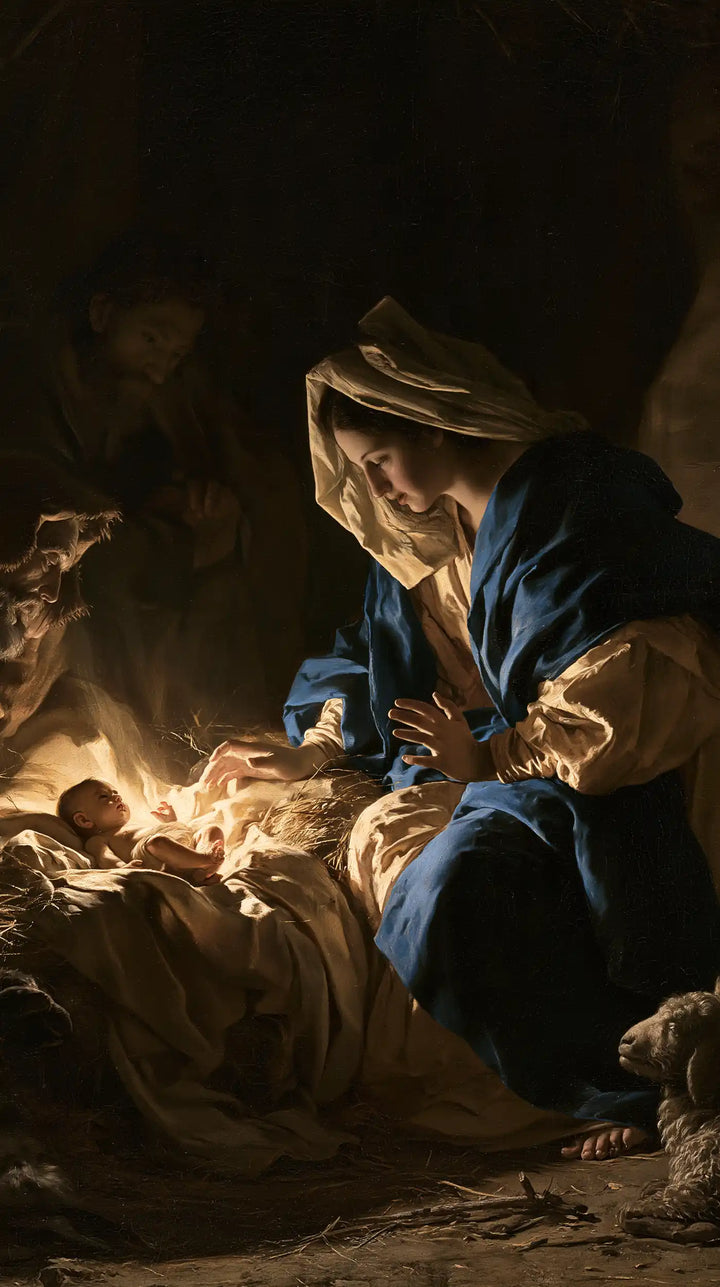 The Nativity - Infant Jesus as Divine Light · Portrait n° 4