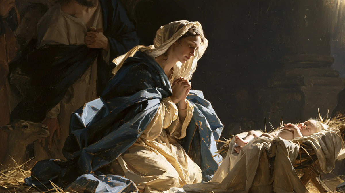 The Nativity — The Veil Pierced by Daylight