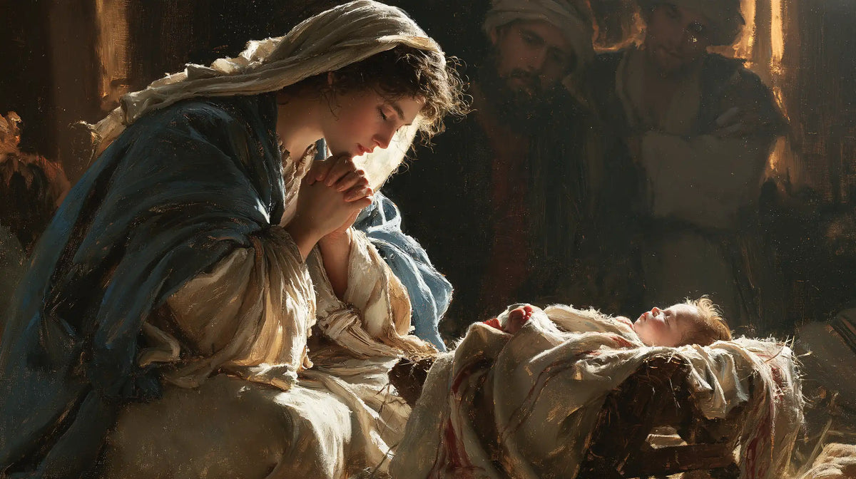 The Nativity — Clasped Hands Close to Sleep