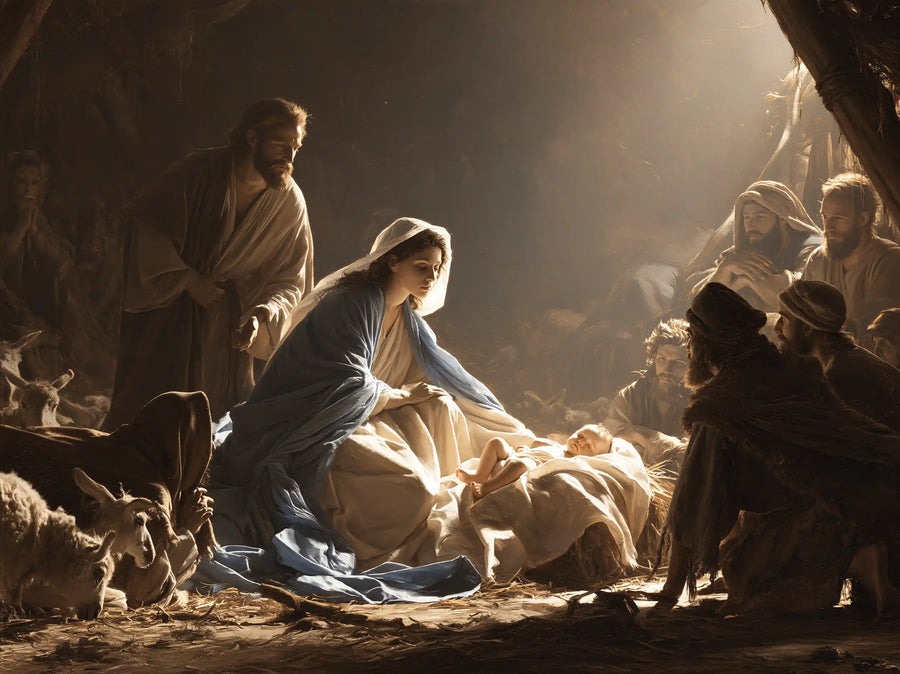 The Nativity - Mary and the Shepherds · Landscape n° 4