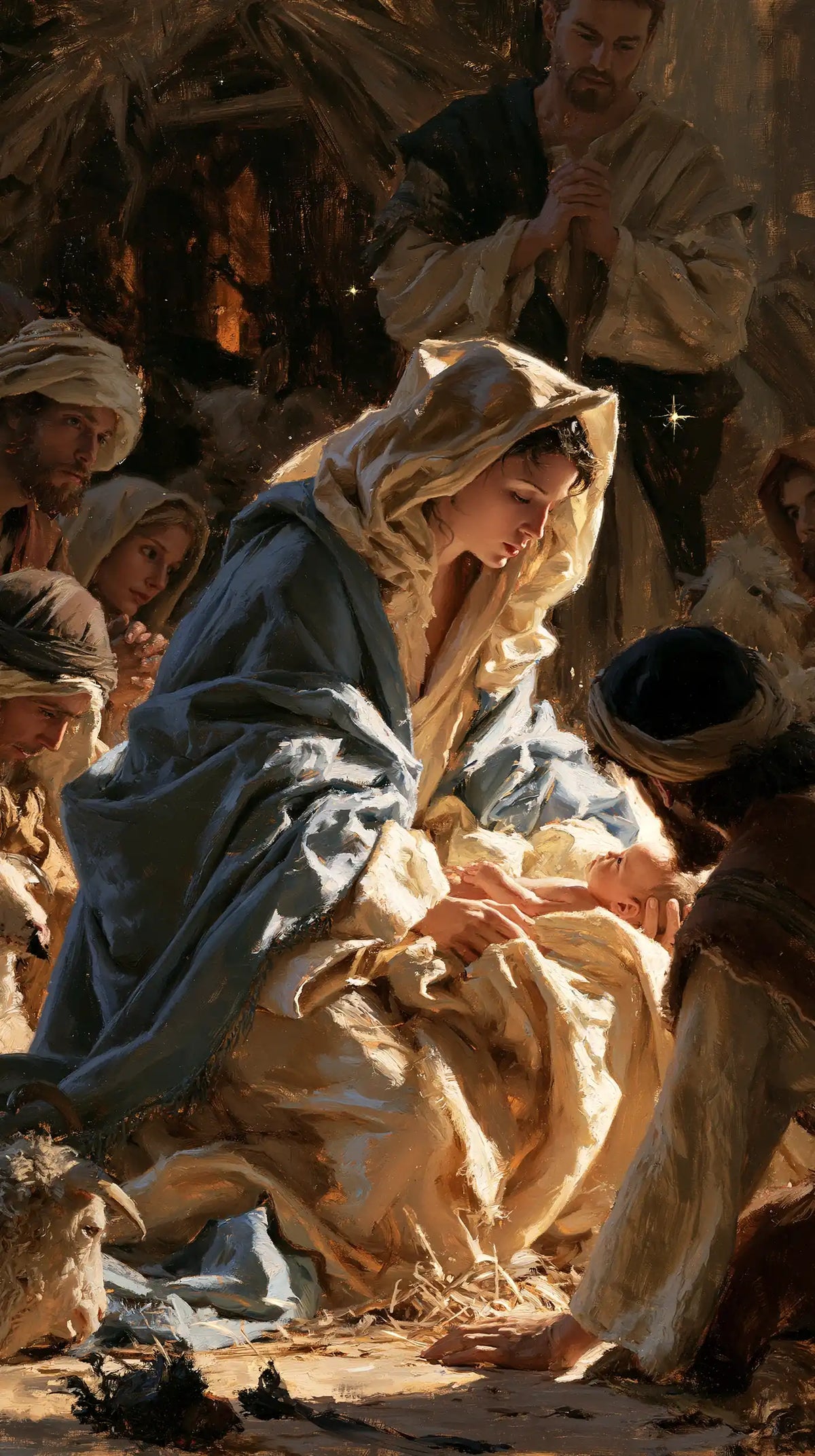 The Nativity — The Hand Among the Visitors