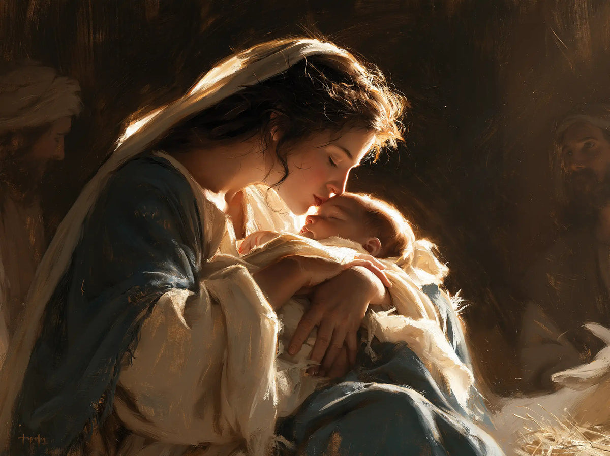 The Nativity — The Promise Whispered to the Little Brow