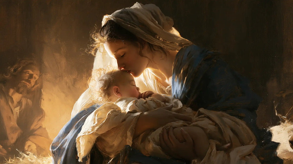 The Nativity — The Kiss Beside the Amber Glow