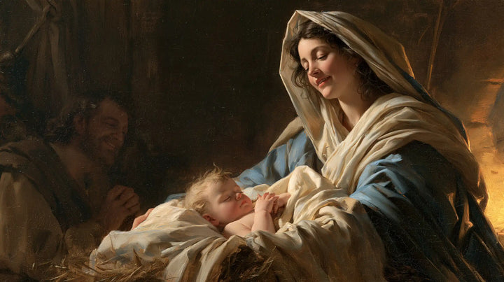 The Nativity — Joy Watching Over the Little Sleeper