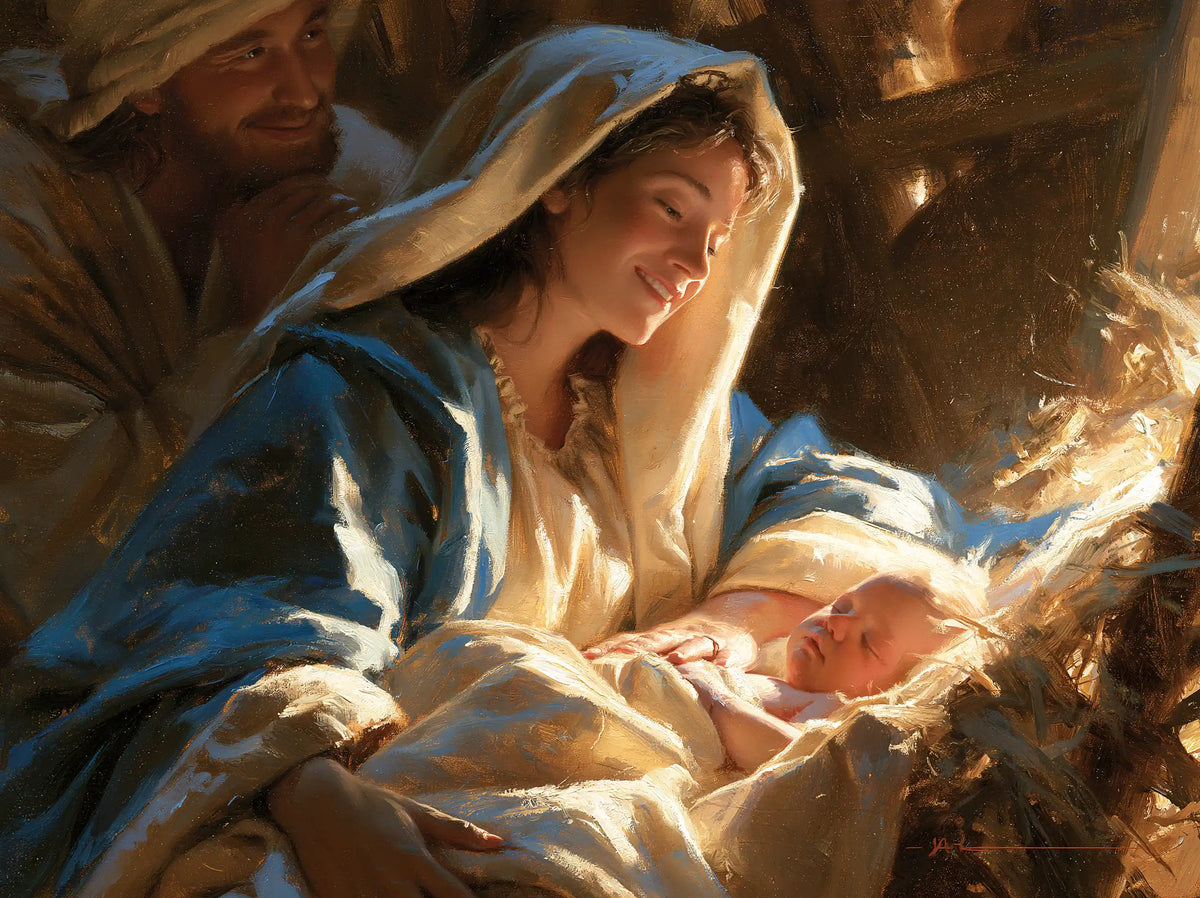 The Nativity — The Smile in the Straw’s Glow