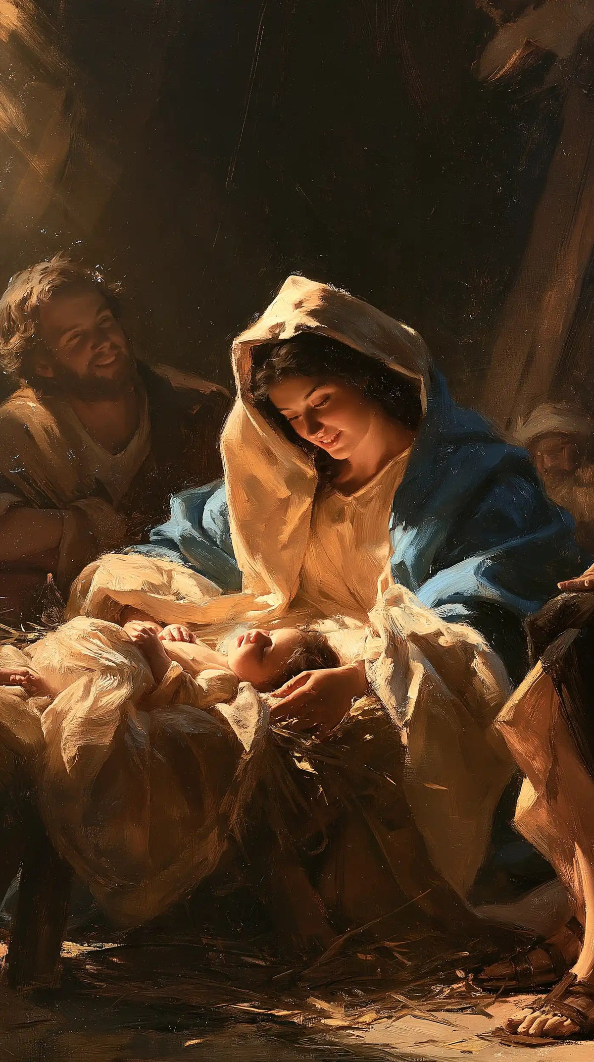The Nativity — Quiet Joy Beneath the Vast Shadow