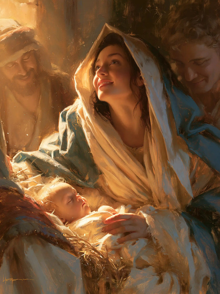 The Nativity - Maternal Joy · Portrait n° 4