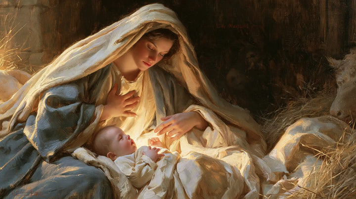 The Nativity - Sacred Maternal Tenderness · Landscape n° 2