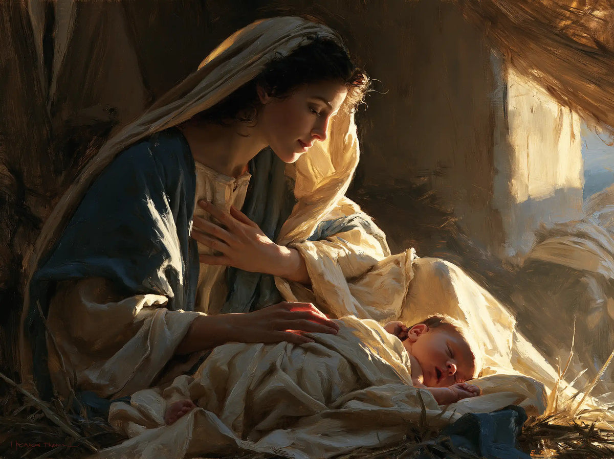 The Nativity — Repose Beside the Daylit Window