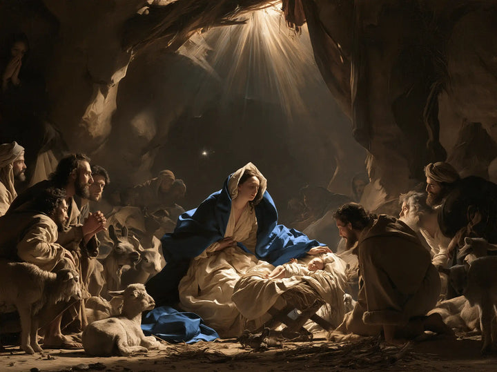 The Nativity - Sacred Monumental View · Landscape n° 2
