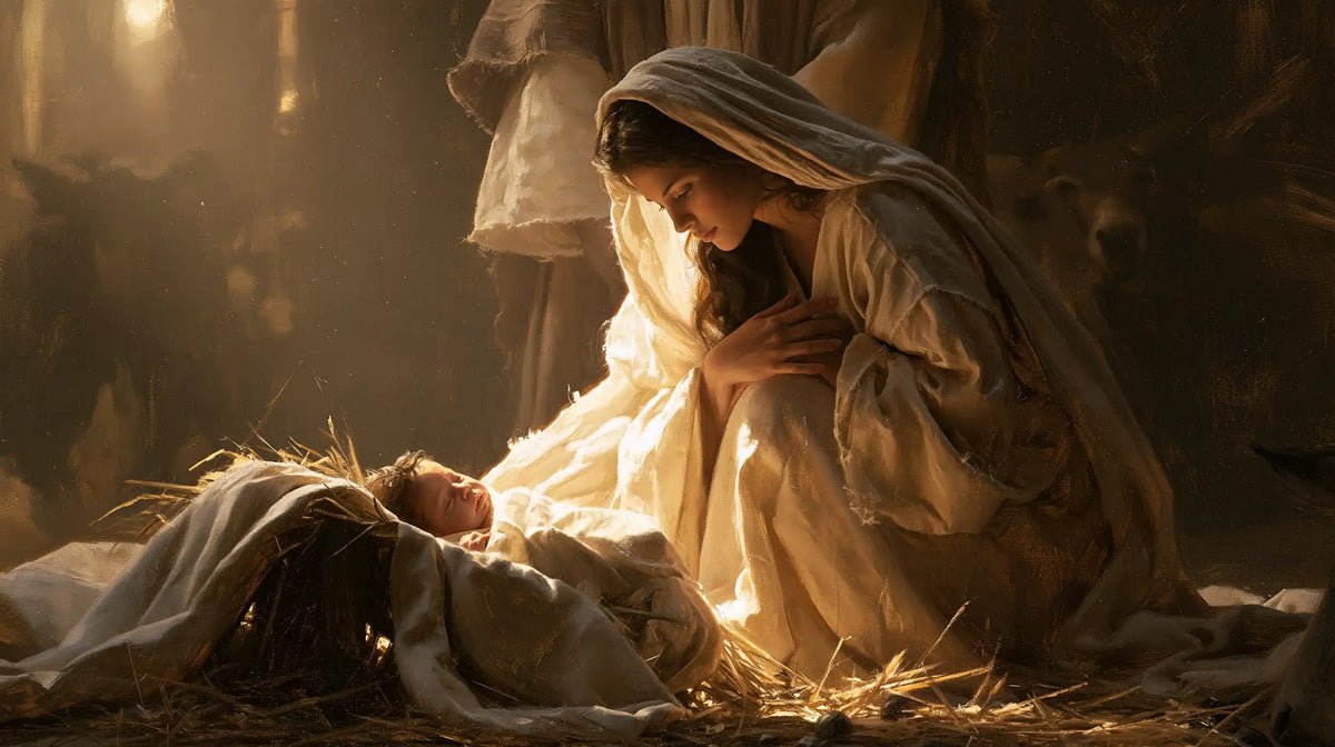 The Nativity — The Prayerful Heart in the Swaddling’s Glow
