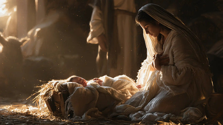The Nativity — Repose Beneath the Veiled Gaze