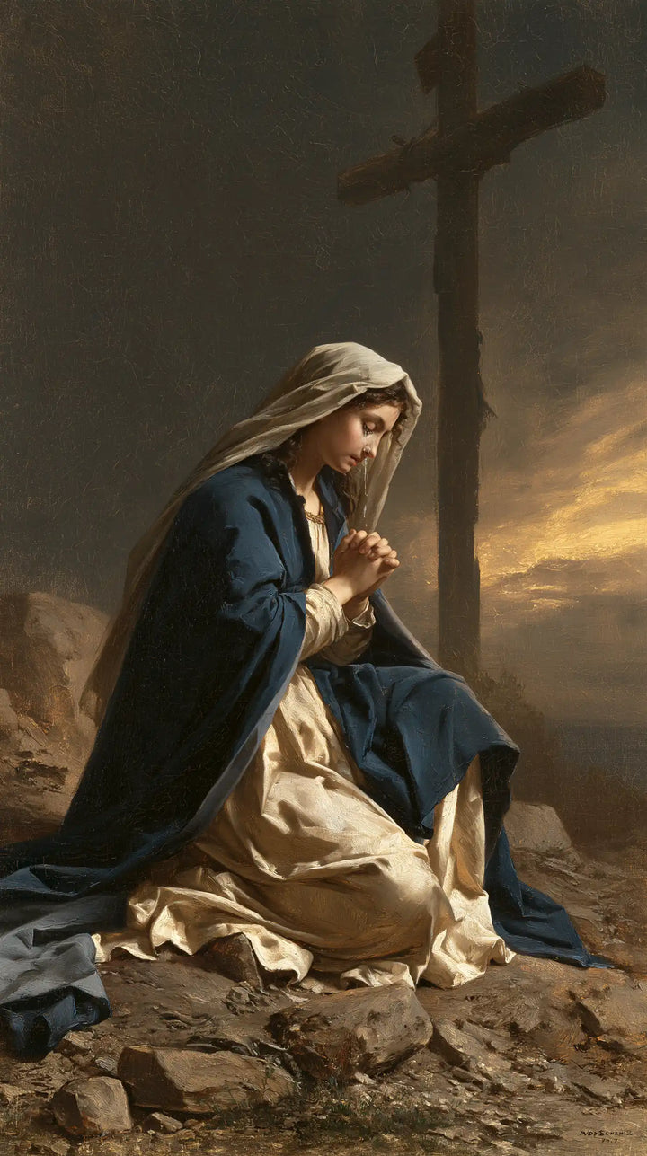 Our Lady of Sorrows — Faithfulness Kneeling in Shadow