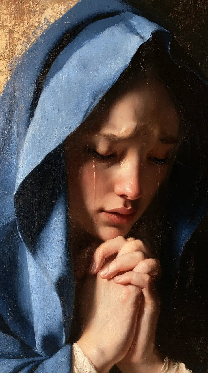Our Lady of Sorrows — Sorrow in the Fold of Joined Fingers