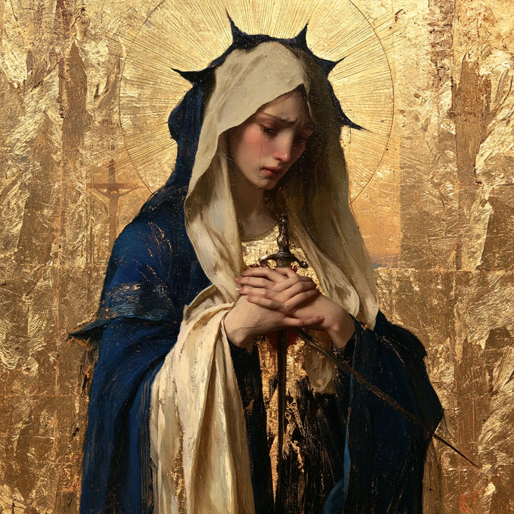 Our Lady of Sorrows - Sacred Gold · Square n° 1