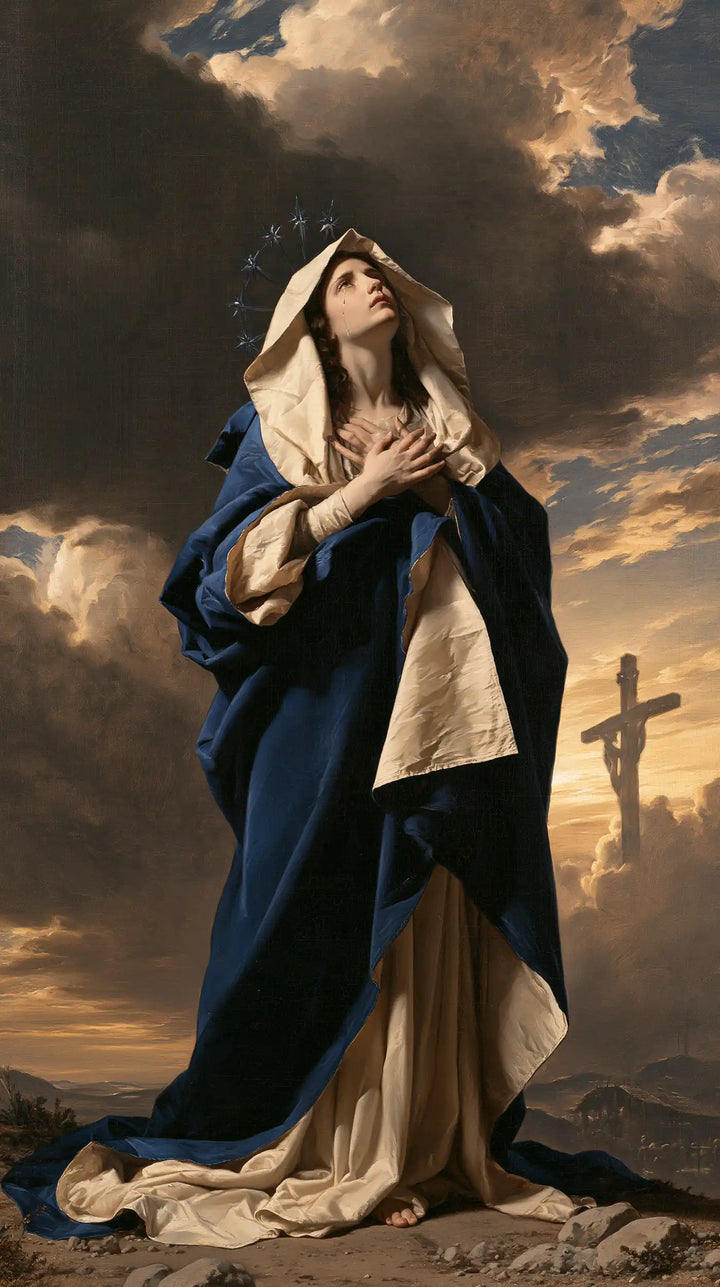 Our Lady of Sorrows — The Heart between Earth and Clouds