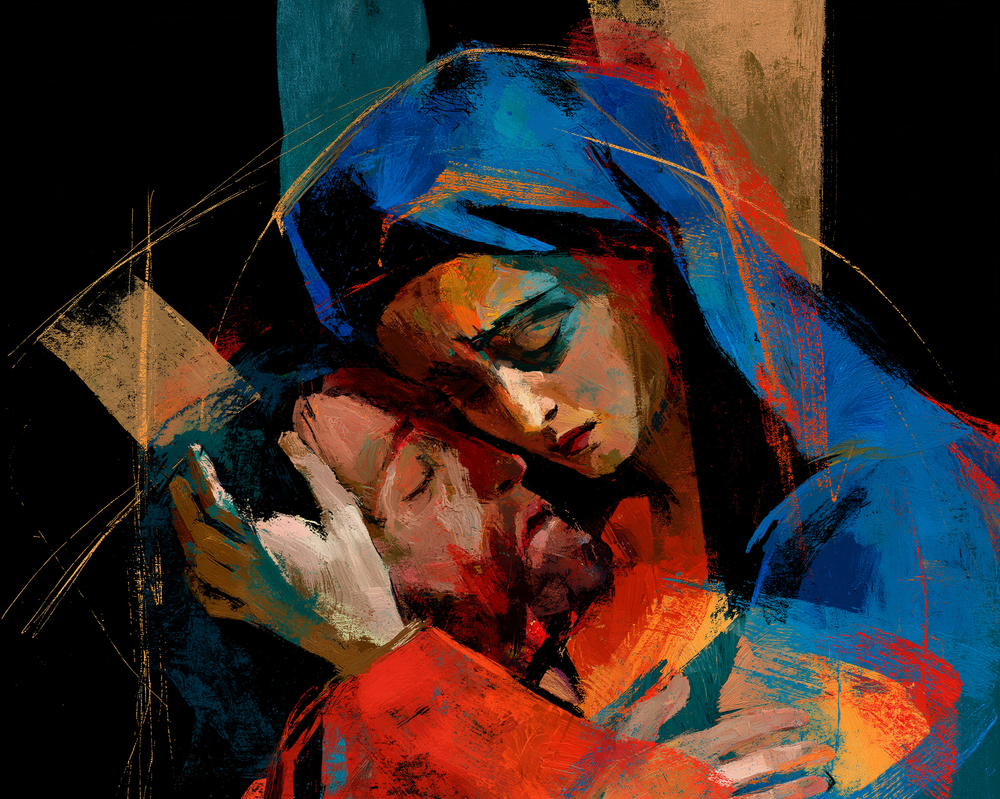 La Pietà - 표현주의 · 풍경 n° 4 - 기독교 예술