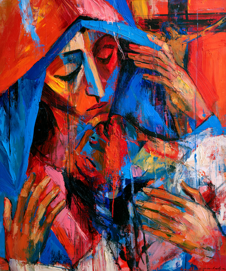 The Pietà - Expressionist · Portrait n° 13
