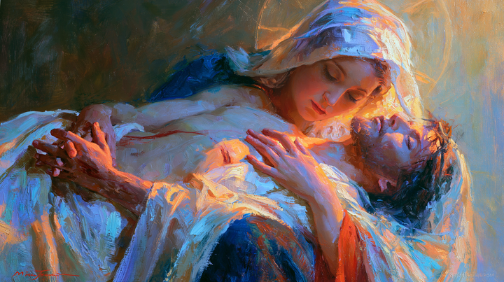 The Pietà - Impressionist · Landscape n° 10