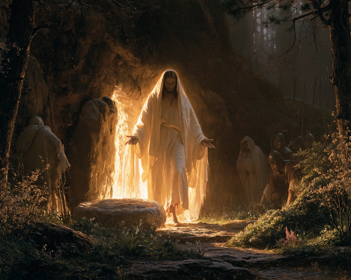 The Resurrection of Jesus Christ — The Veil in the Cave Garden