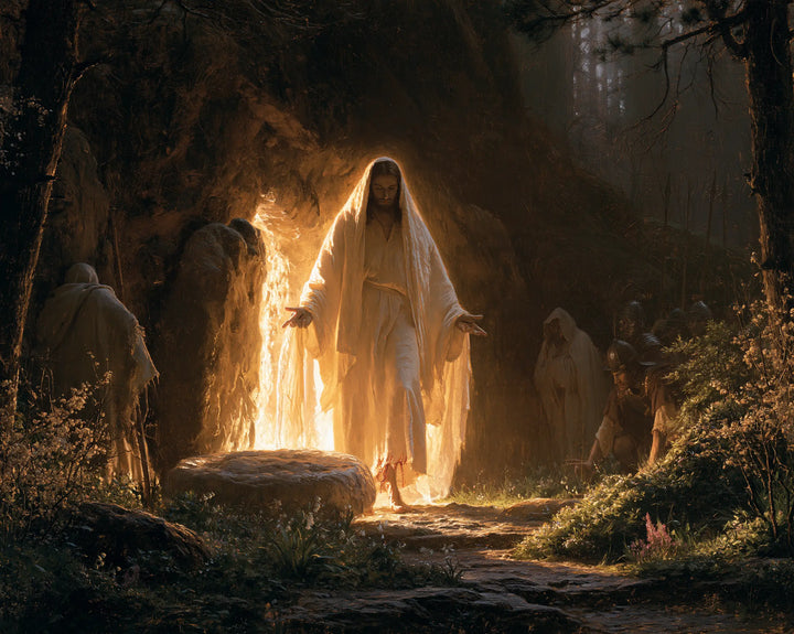 The Resurrection of Jesus Christ — The Veil in the Cave Garden