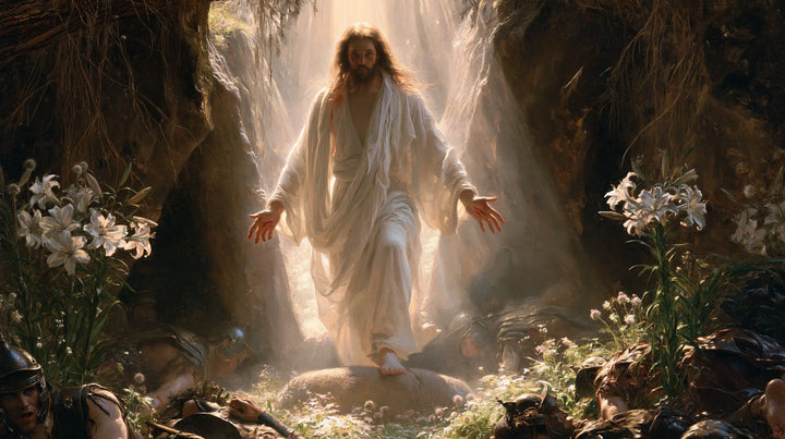 The Resurrection of Jesus Christ — The Garden beneath the Bright Cleft