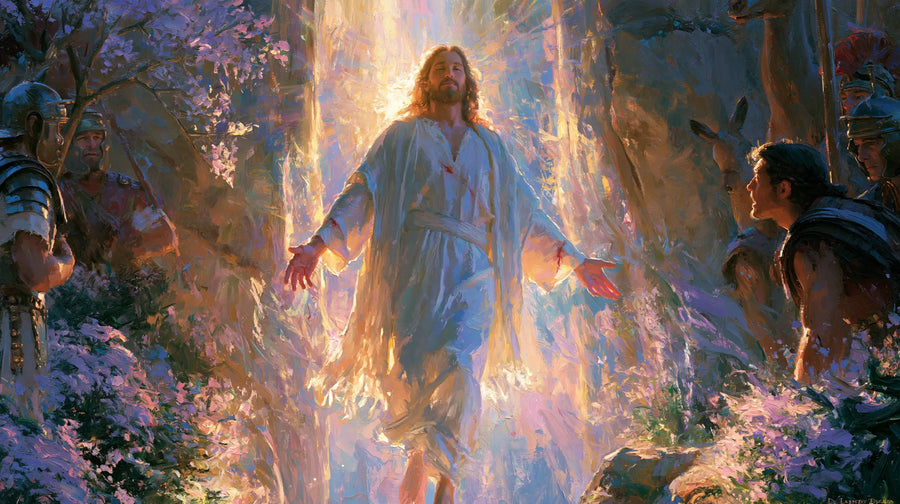 The Resurrection of Jesus Christ - Impressionist · Landscape n° 18
