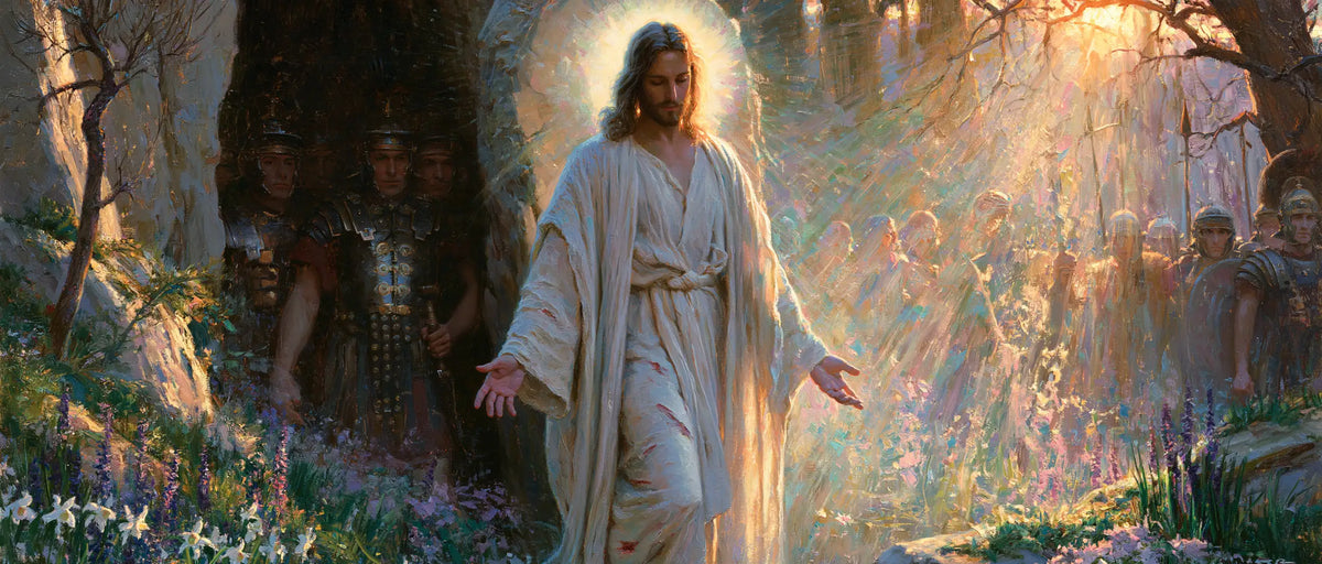 The Resurrection of Jesus Christ — Morning Passes through Fine Branches