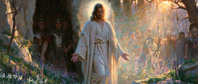 The Resurrection of Jesus Christ — Morning Passes through Fine Branches