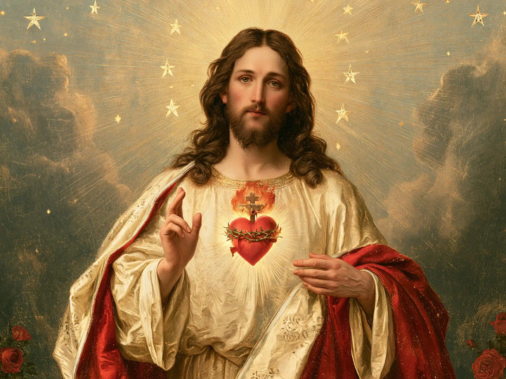 Sacred Heart of Jesus – Symbolist · Landscape no. 9