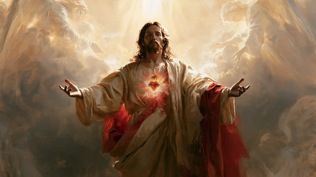 The Sacred Heart of Jesus — Welcome Between the Gates of Light
