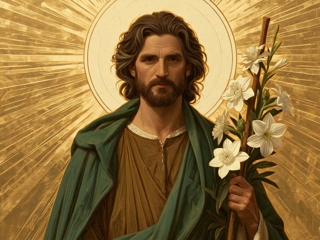 Saint Joseph – Sacred Gold · Landscape no. 7