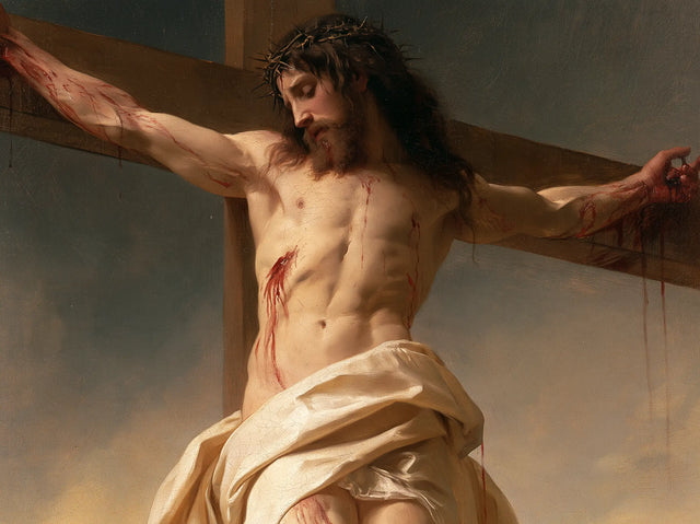 The Crucifixion – Ember Prayer Beneath the Cross