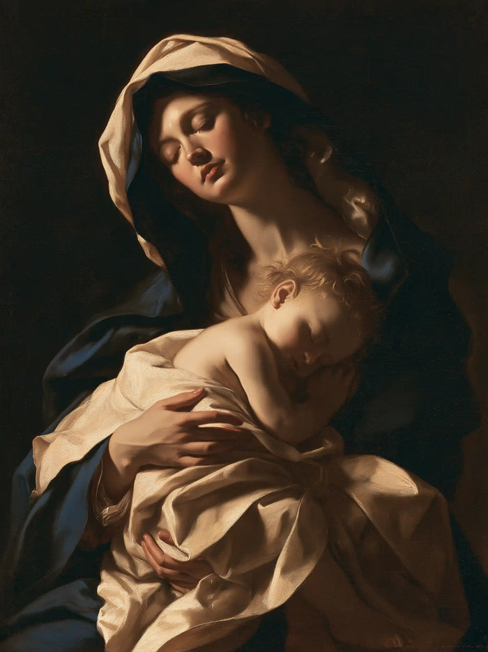 The Virgin and Child — Sleep upon Honey-Colored Folds