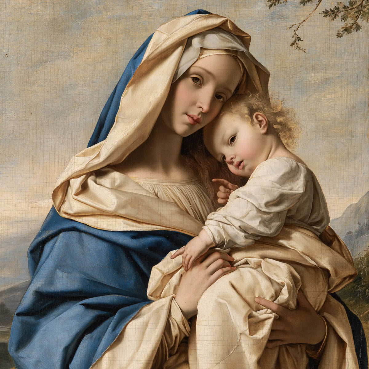 The Virgin and Child — The Presence in a Honey-Coloured Veil