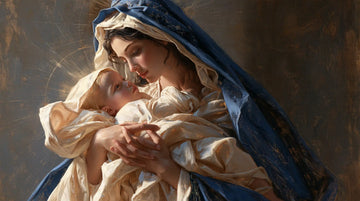 Virgin Mary and Child Jesus - Mary Presenting the Child Jesus · Landscape n° 21